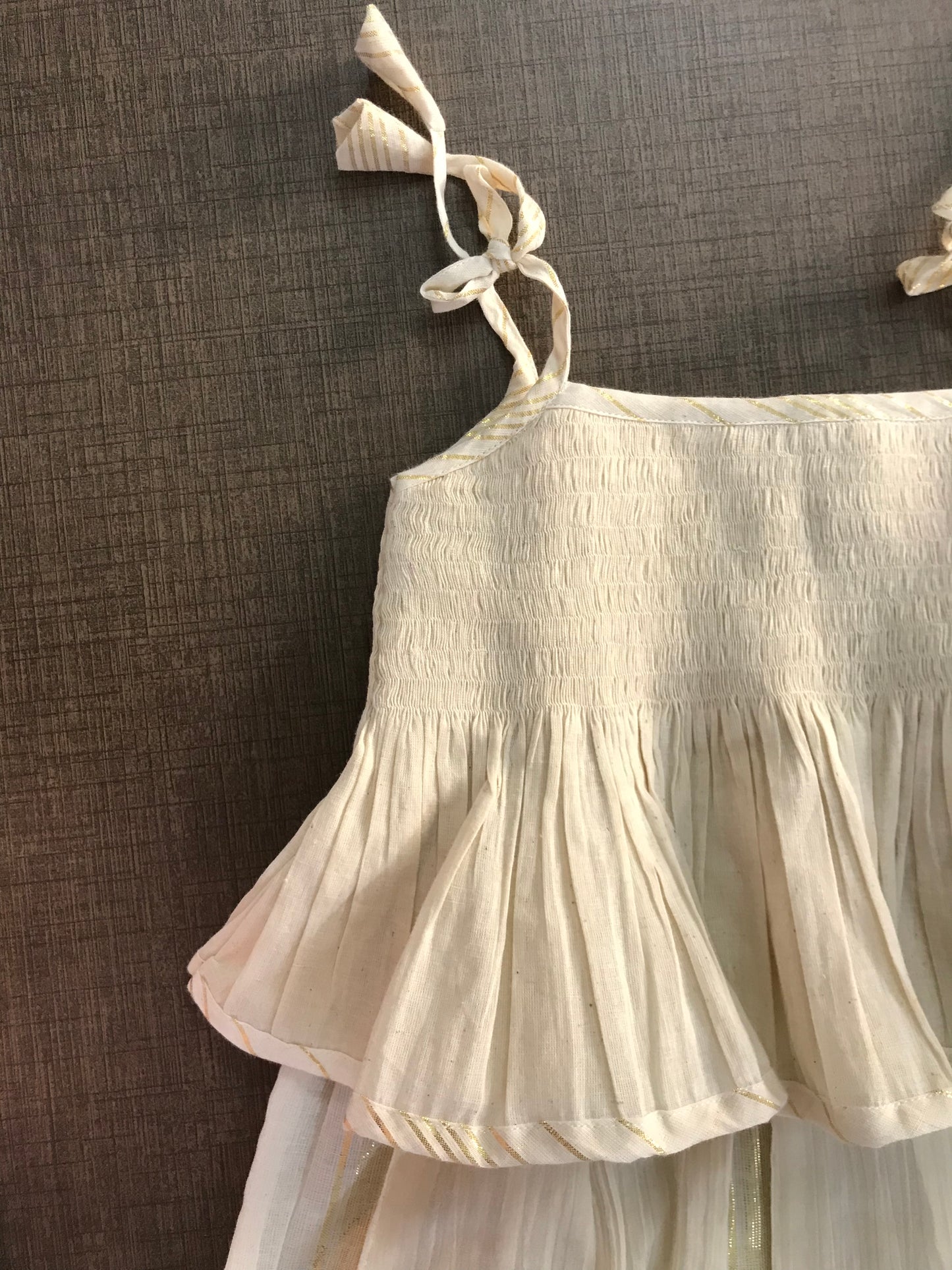 Girl's Smocked Top and Skirt
