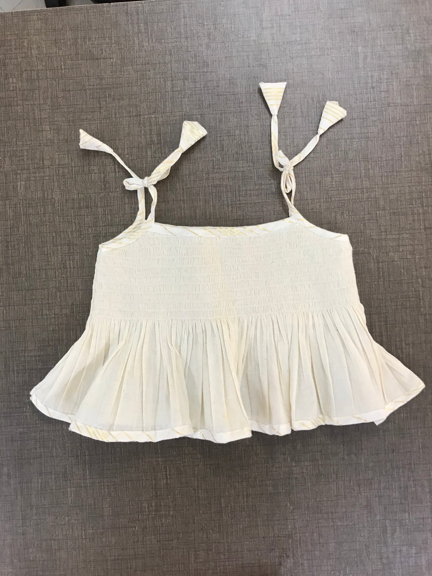 Girl's Smocked Top and Skirt