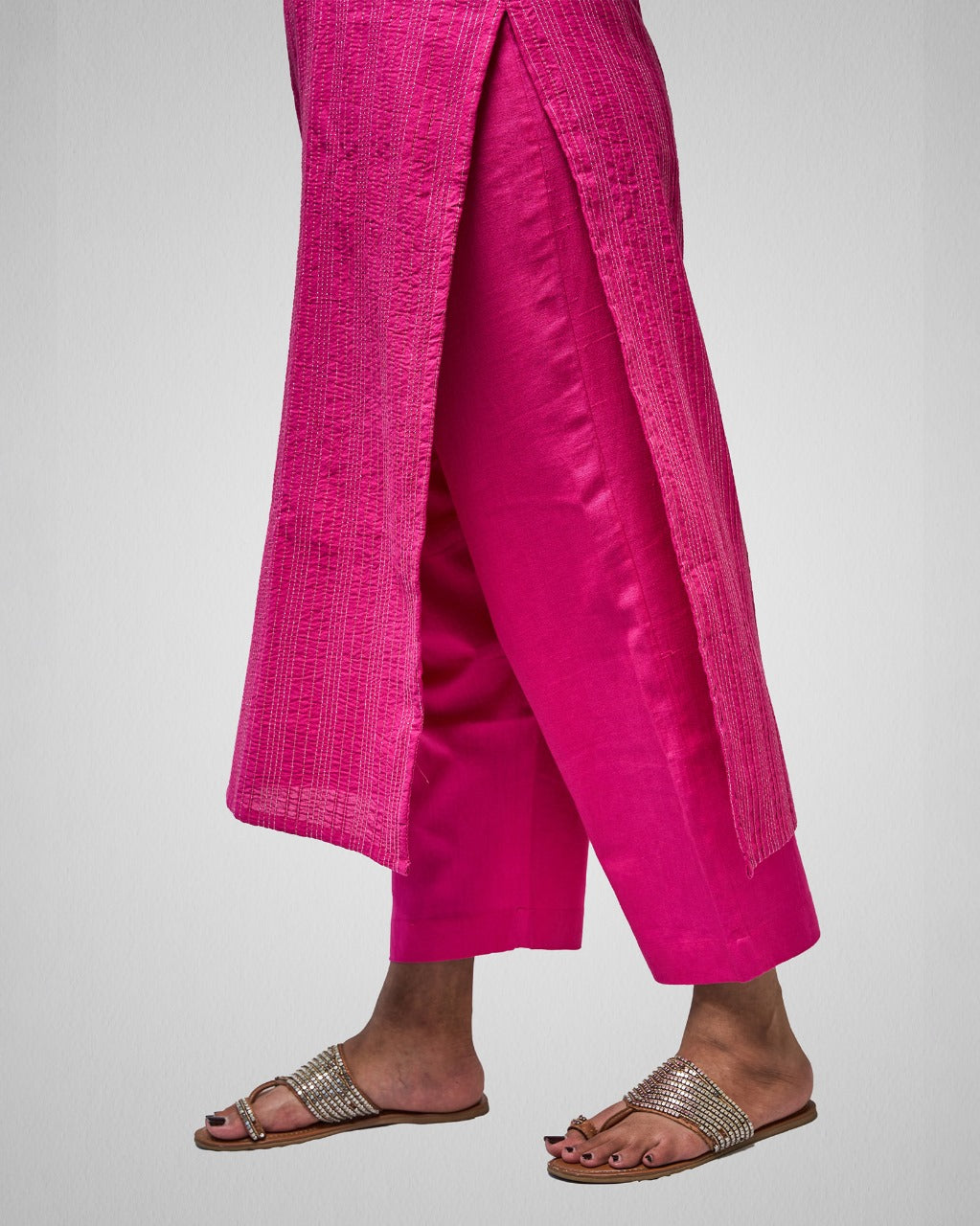 Fuschia Pink Palazzo Pants