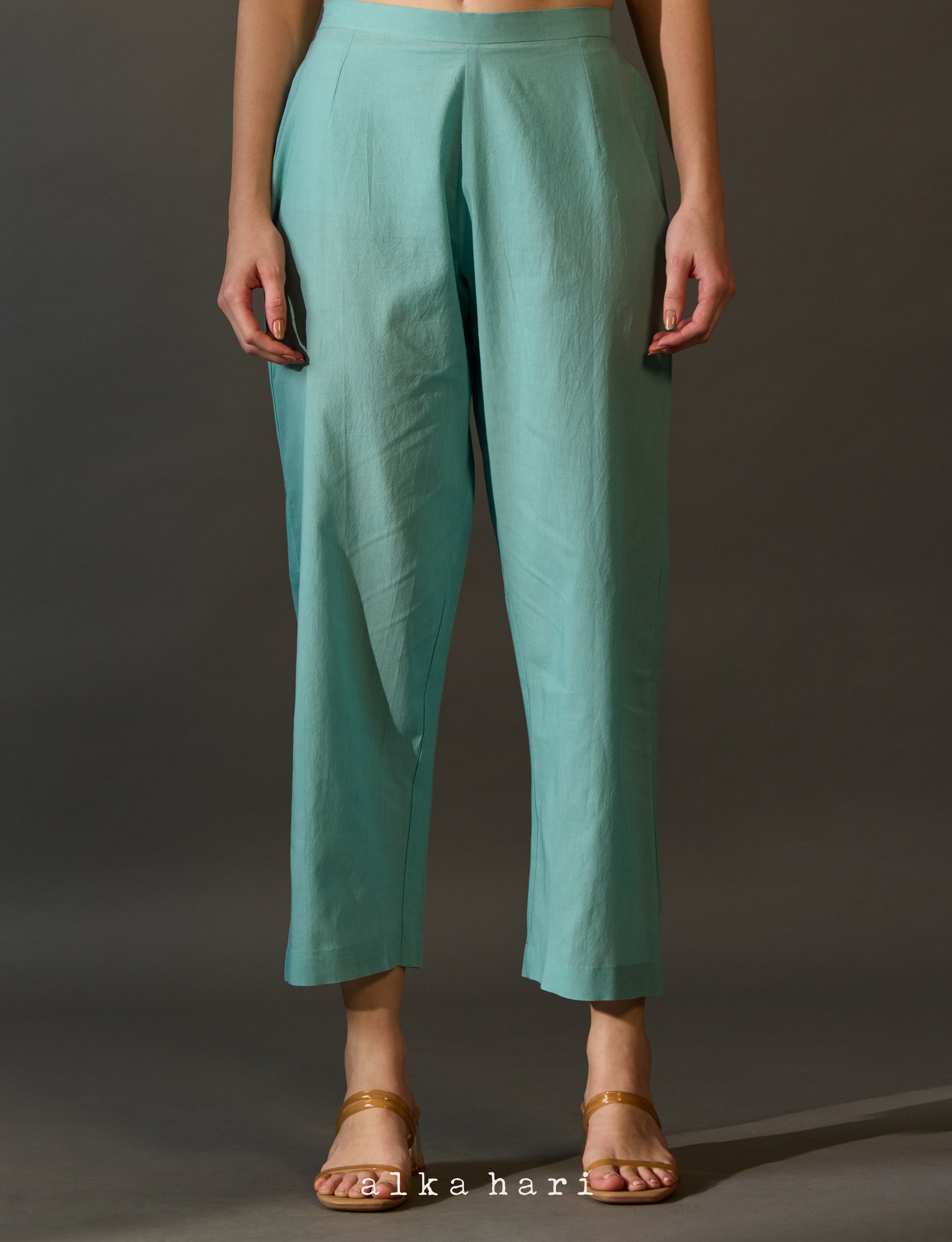 Sky Blue Palazzo Pants