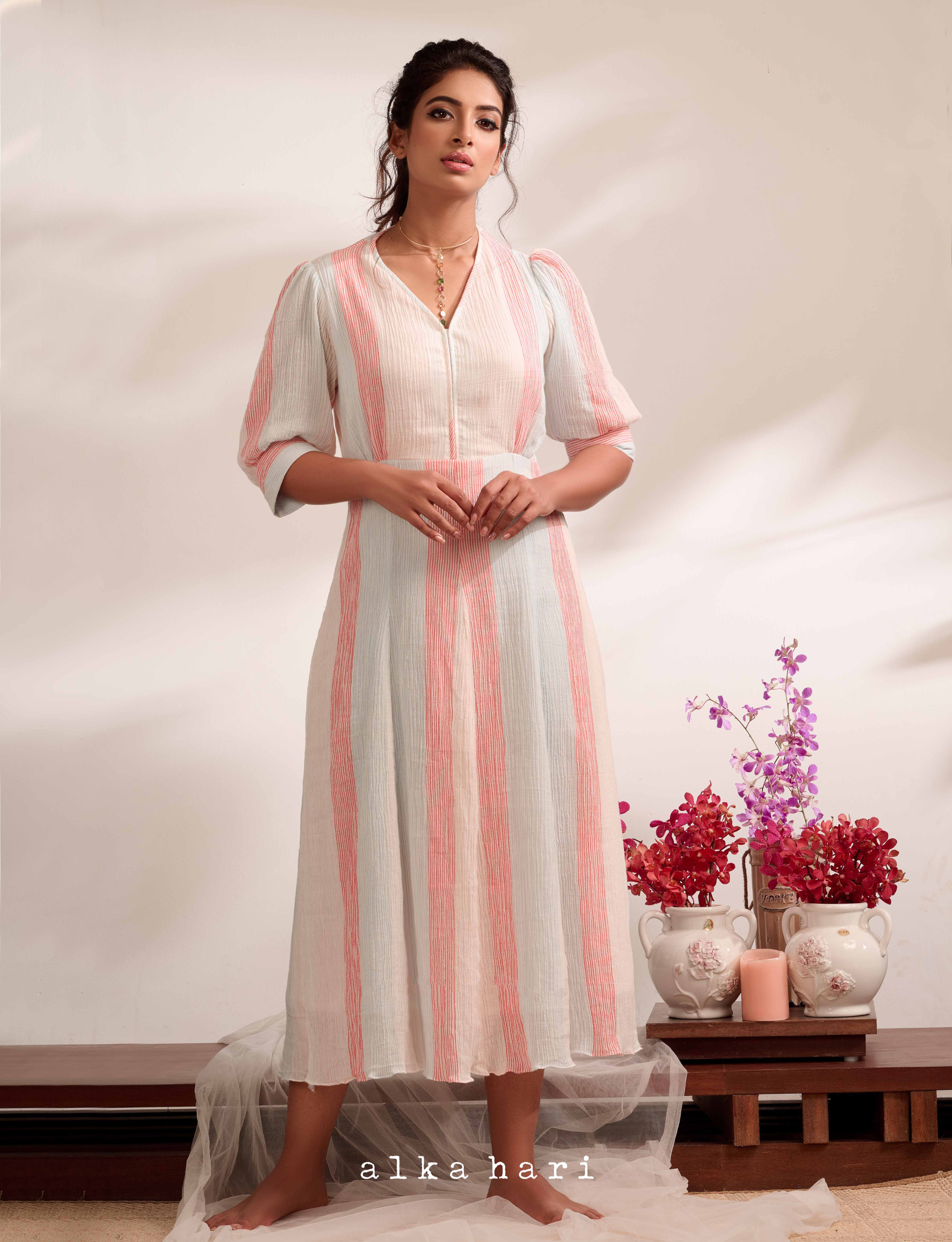 Pink Blue Pastel Dress