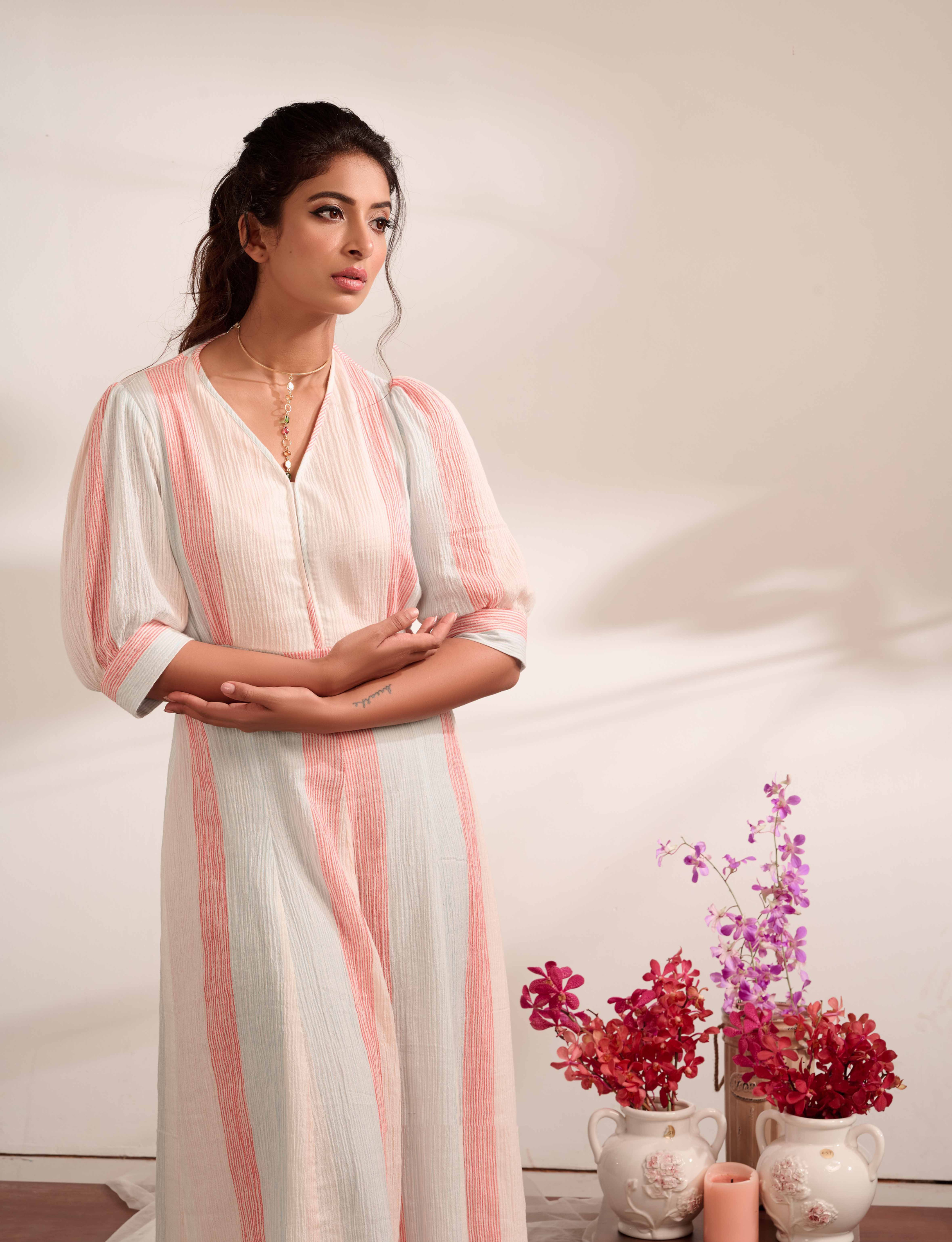 Pink Blue Pastel Dress