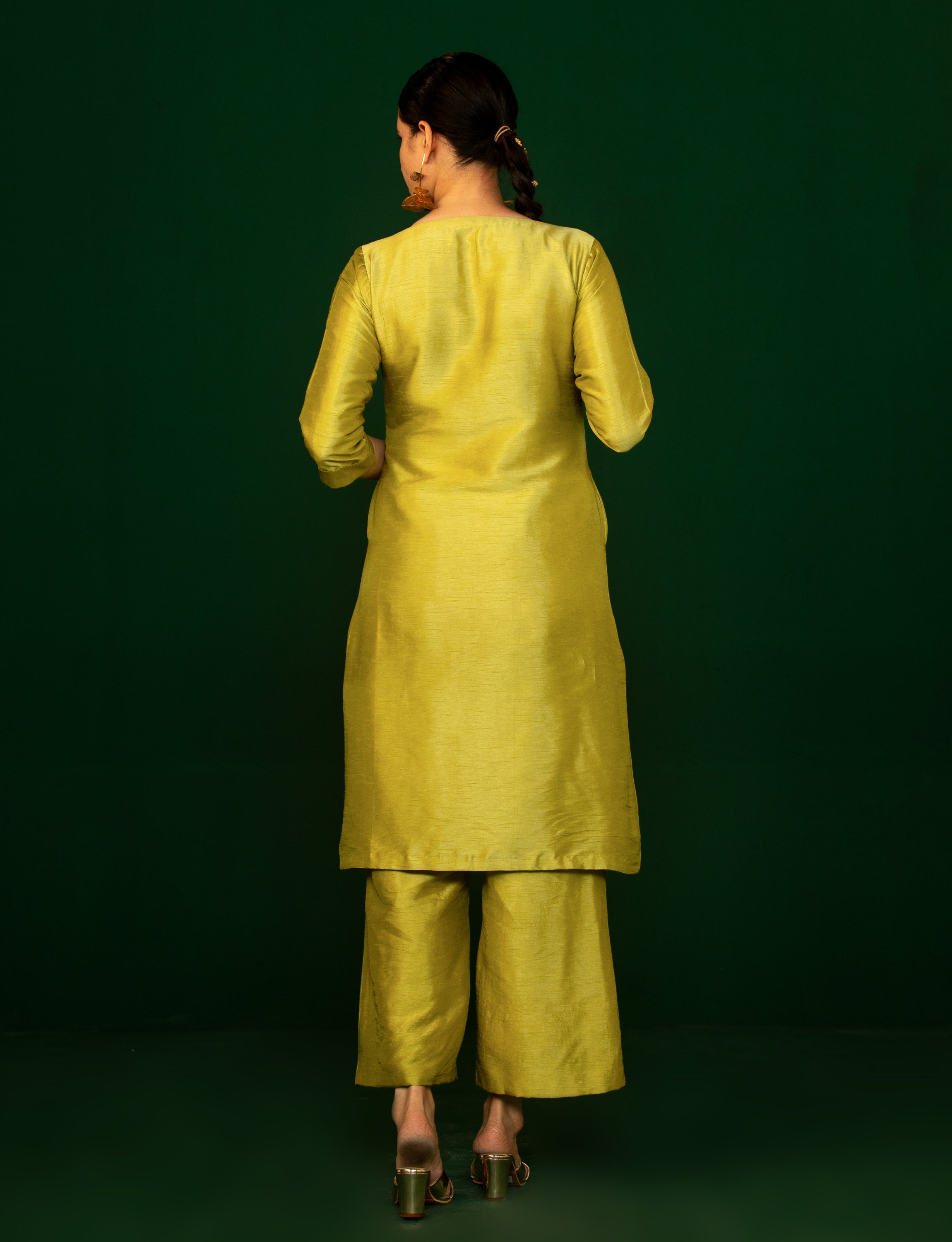 Lime Yellow Kurta