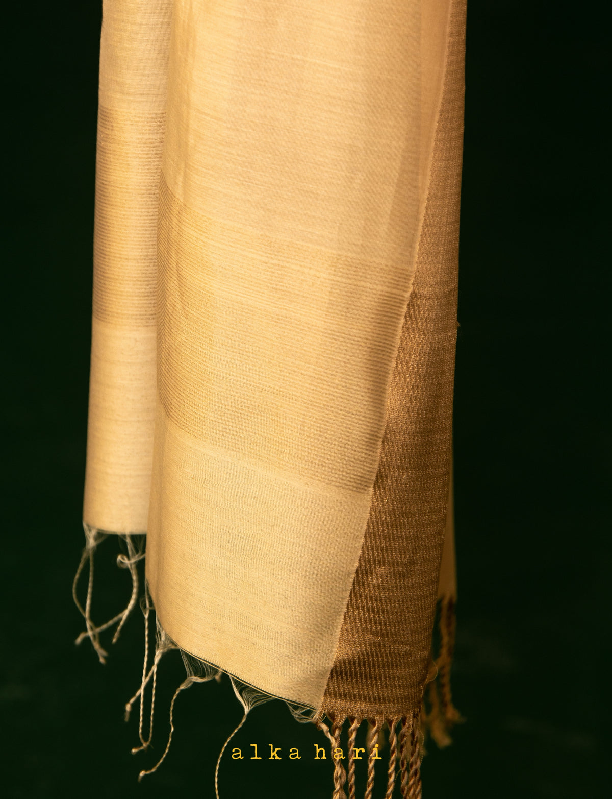 Bronze Silk Dupatta