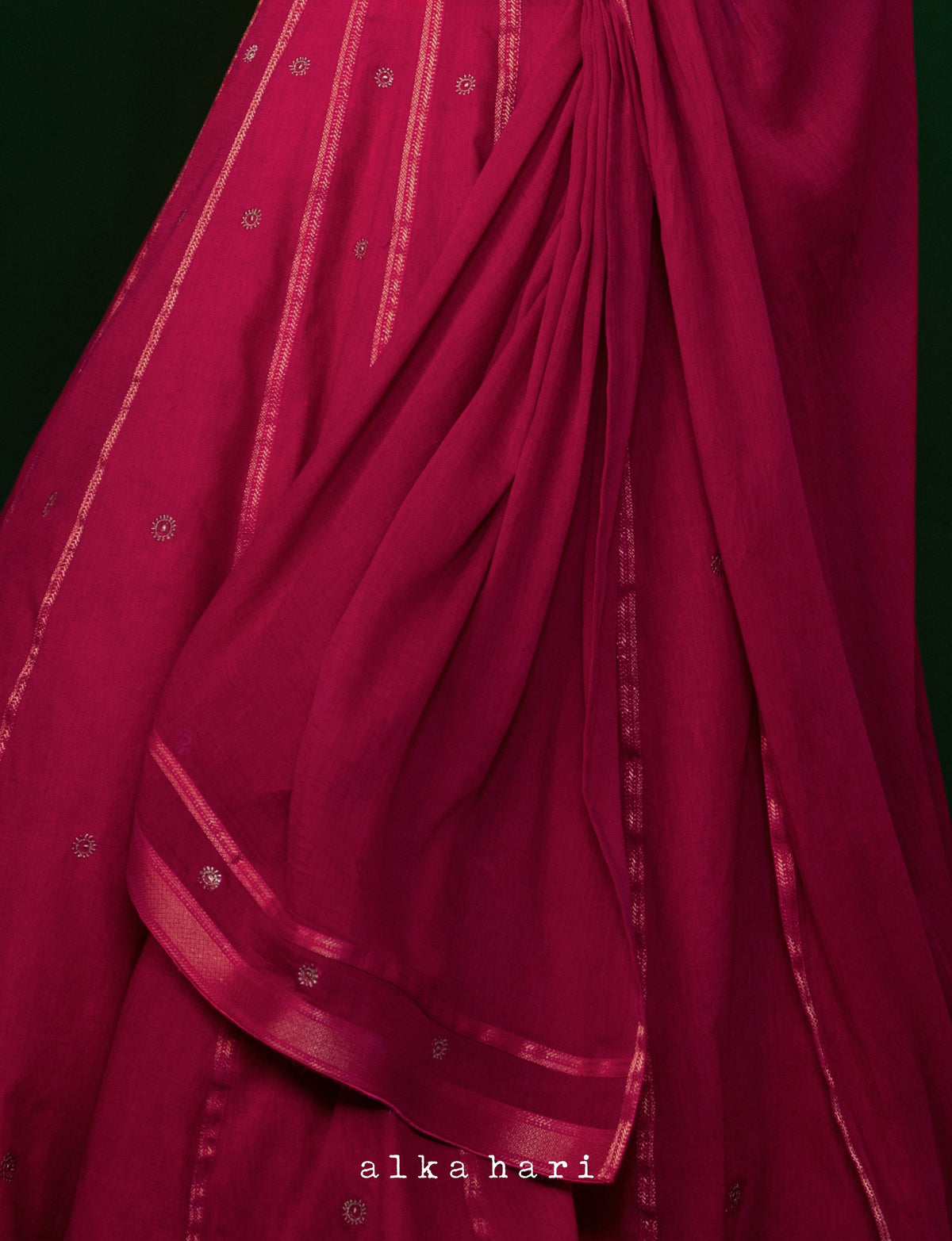 Scarlet Pink Dupatta