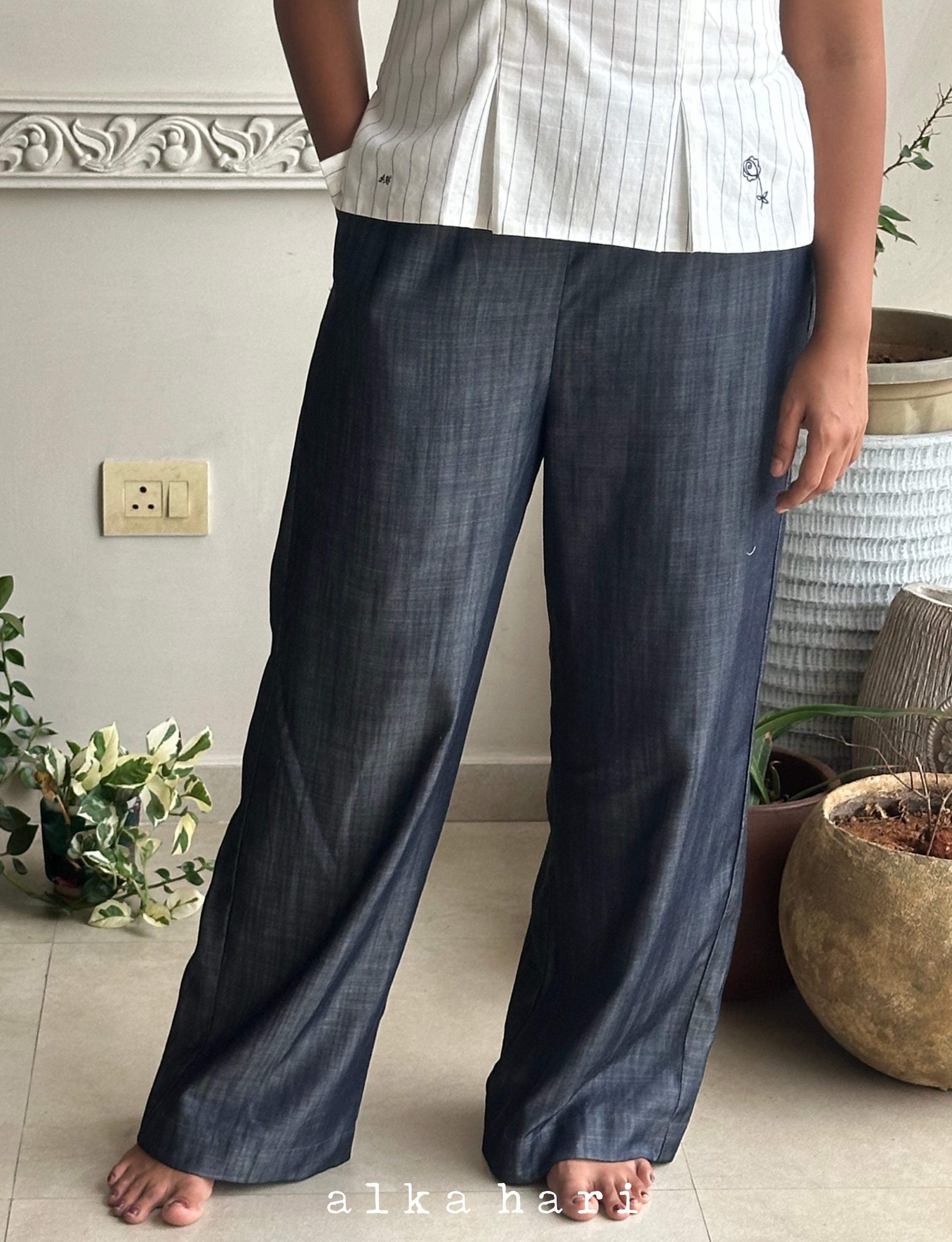 Grey Relaxed Pants