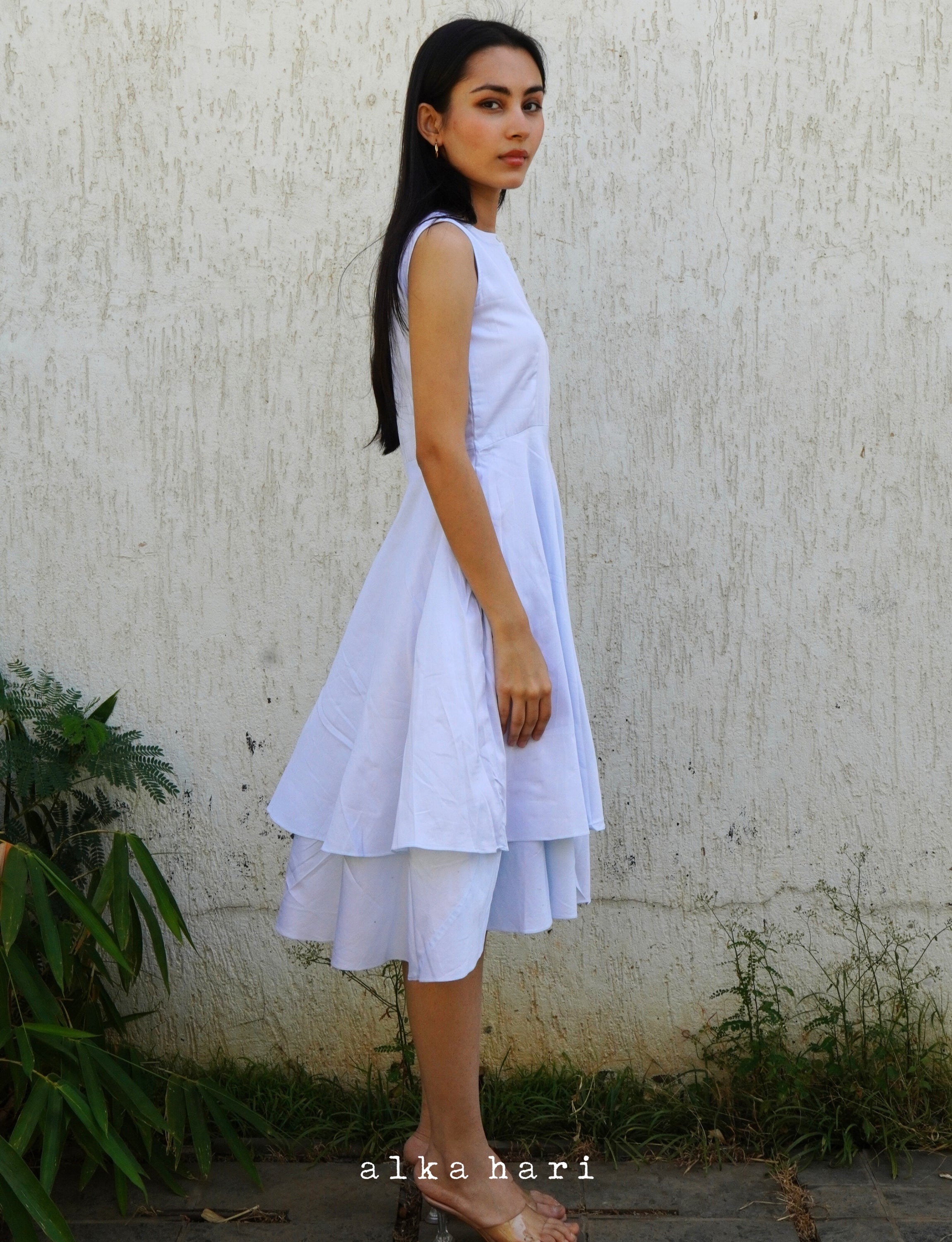Light Blue Dress with Pockets