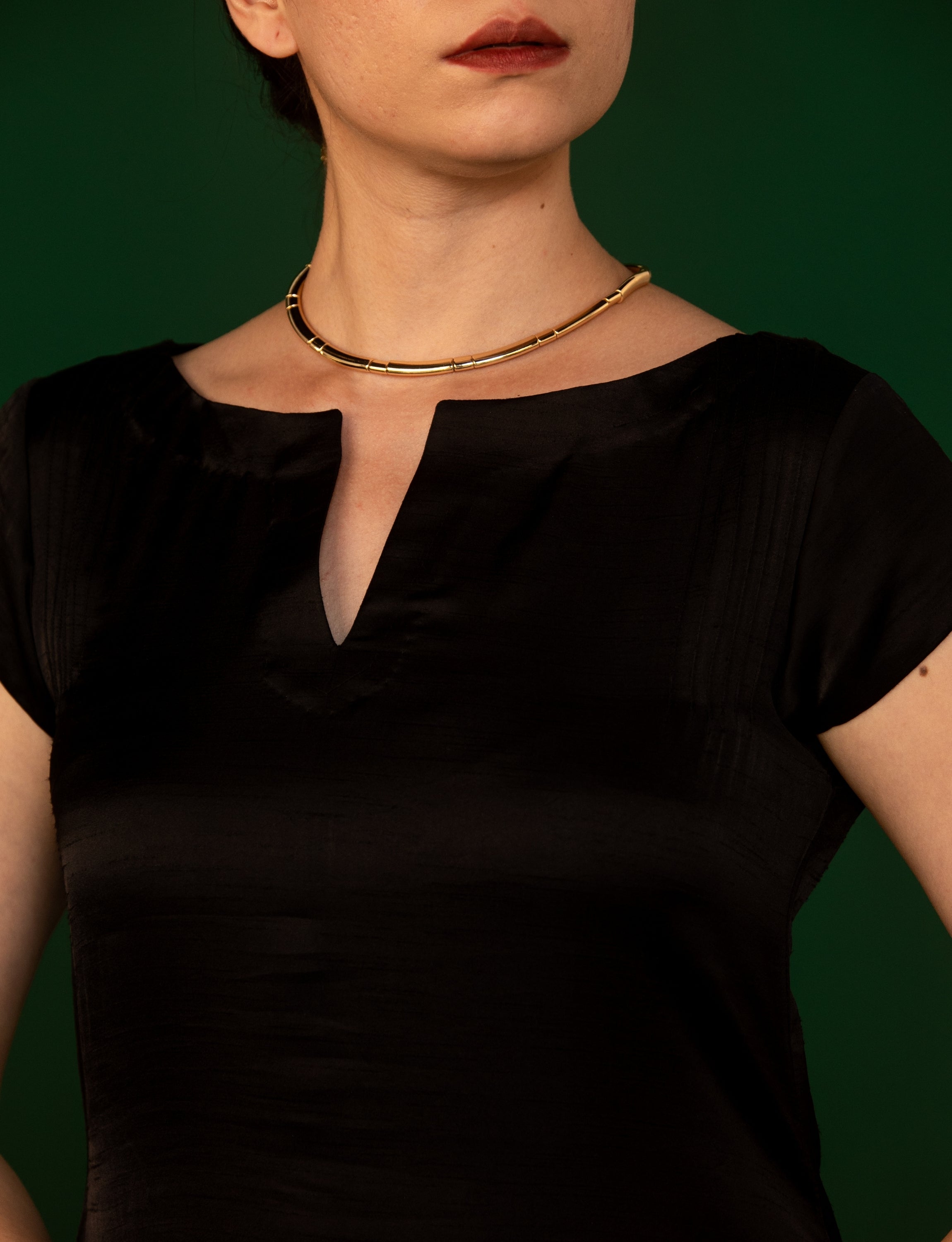 Luxe Black Kurta with Zari Lines