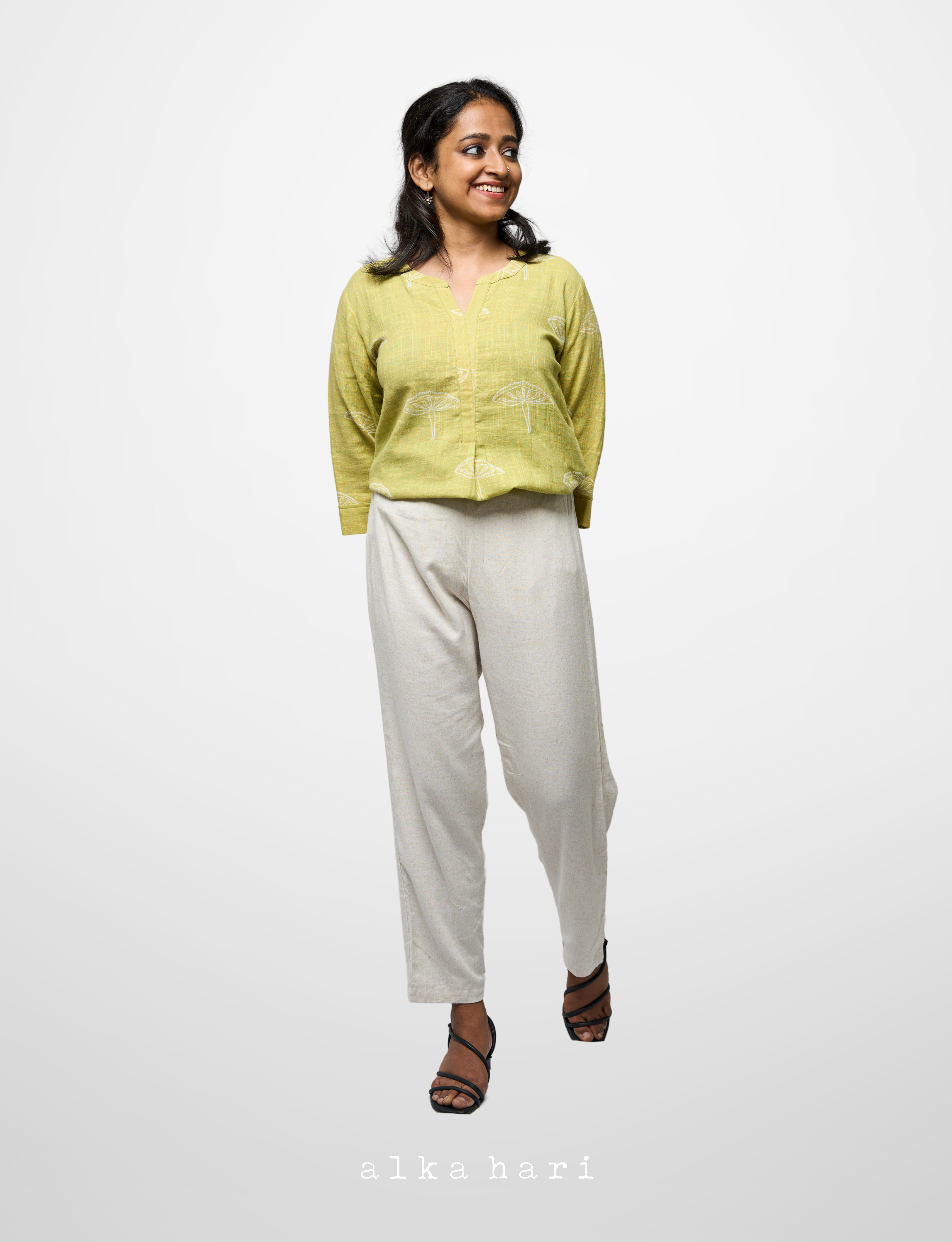 Lime Green Short Top