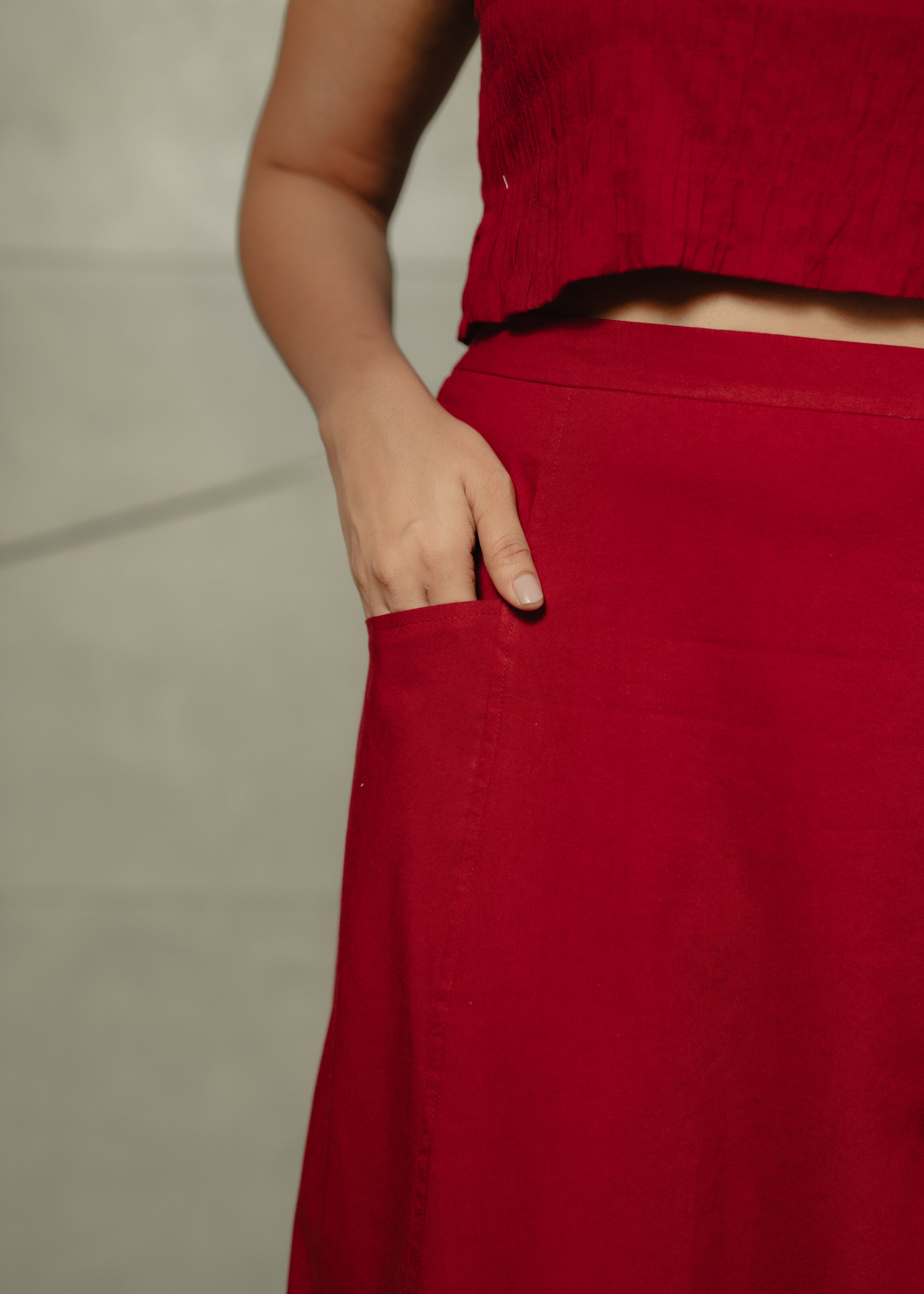 Red Skirt