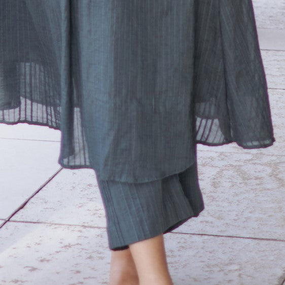 Pintuck Palazzo Pants