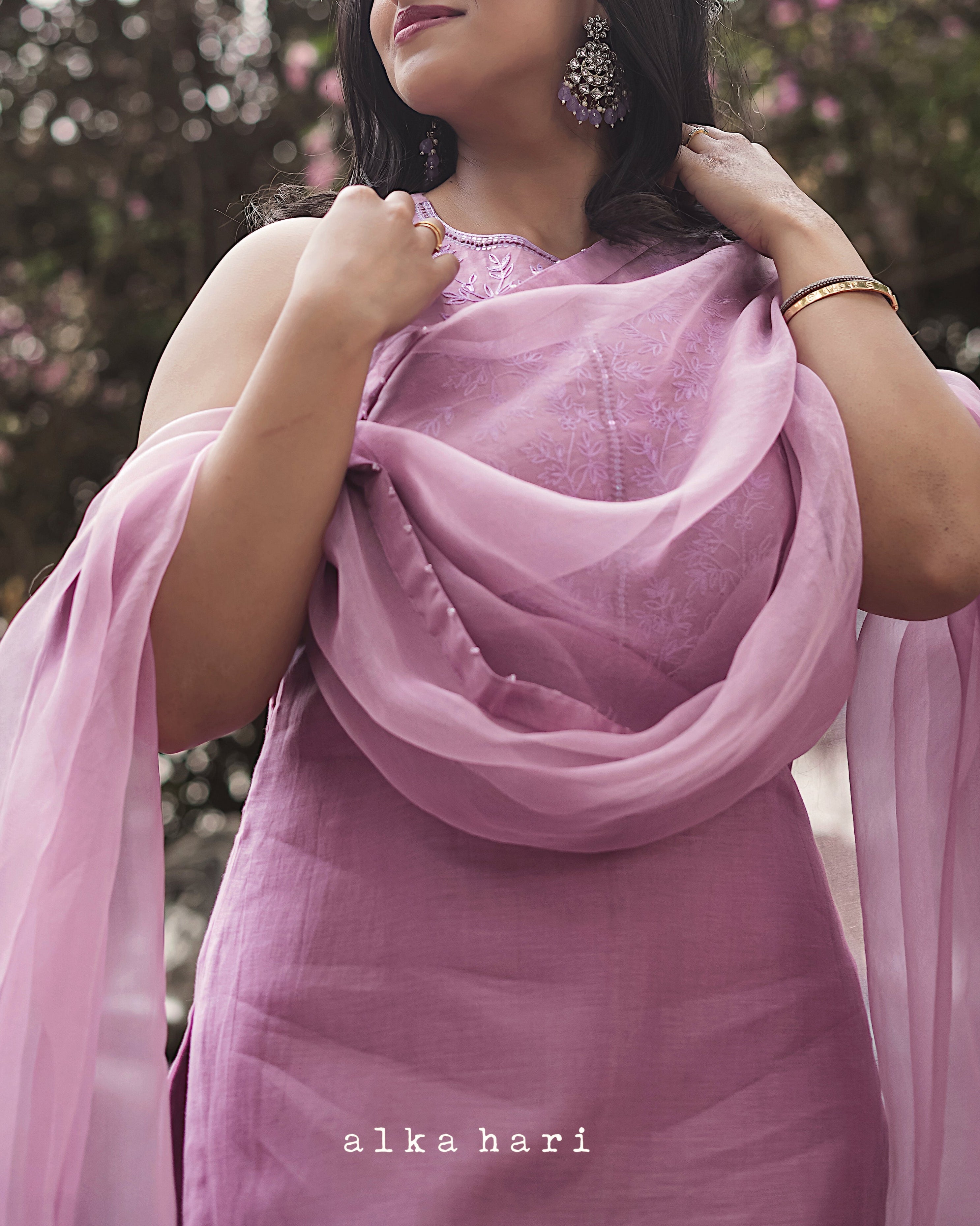 Bubblegum Pink Dupatta