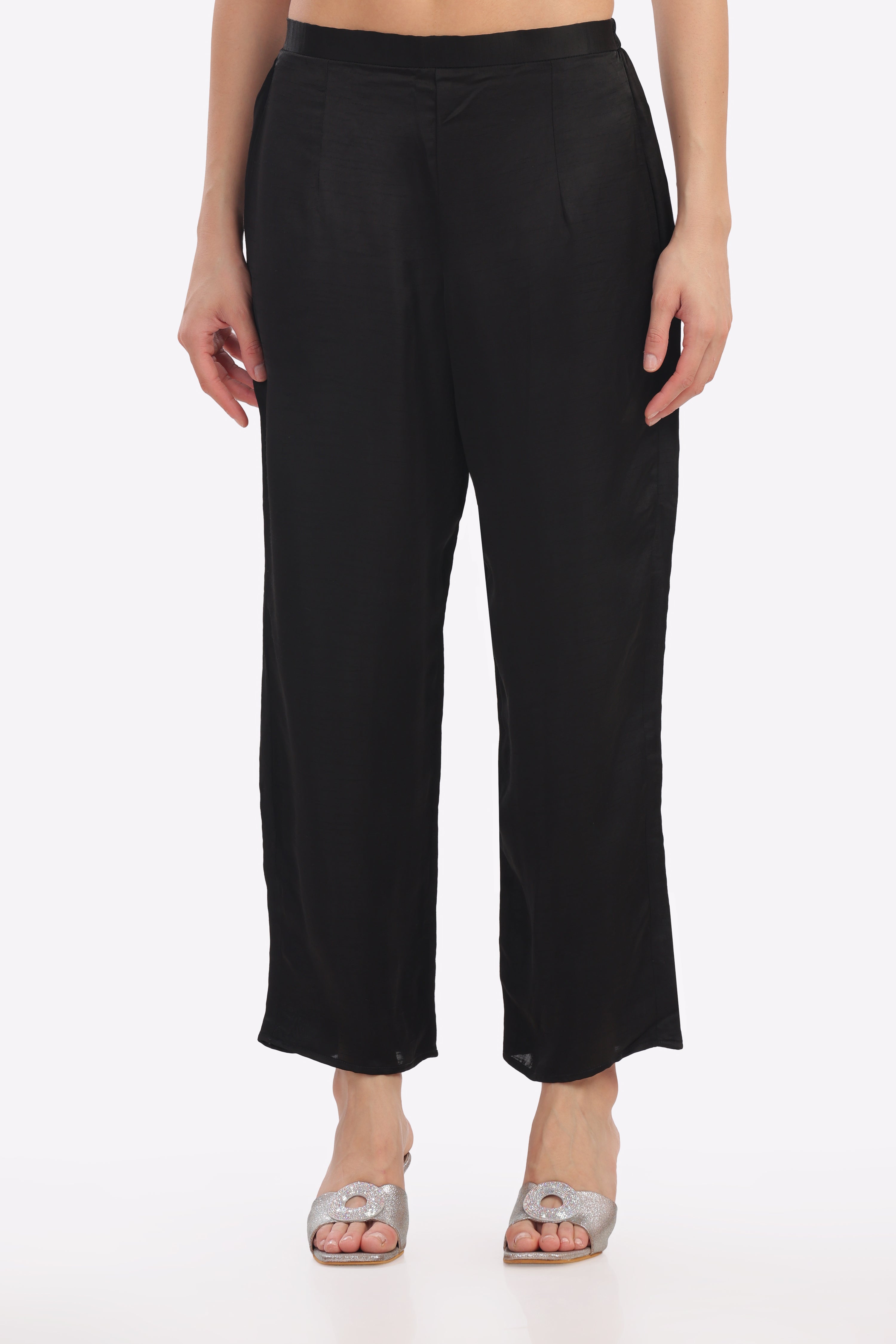 Green Stripped Kurta Set