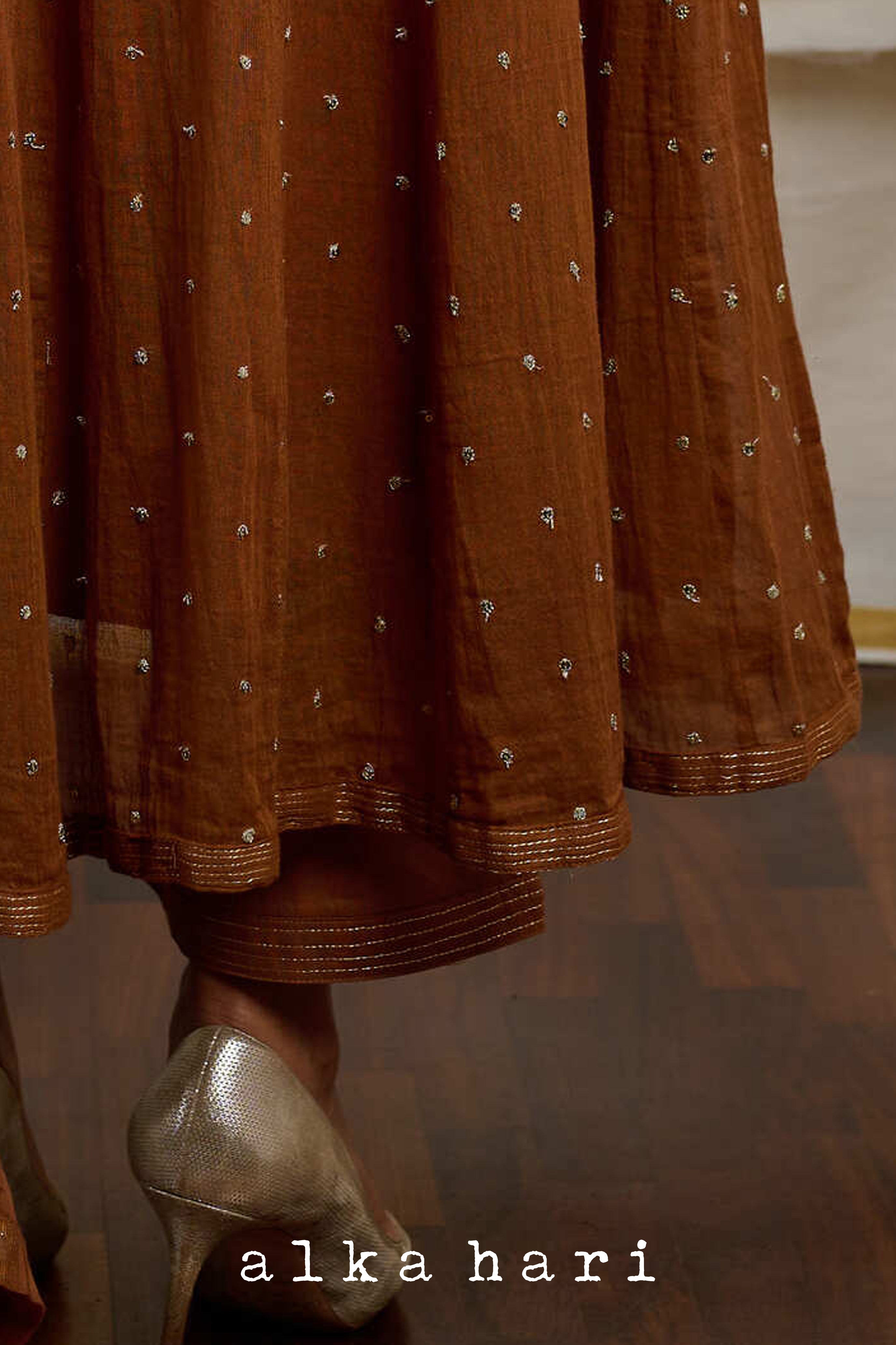 Brown Palazzo Pants