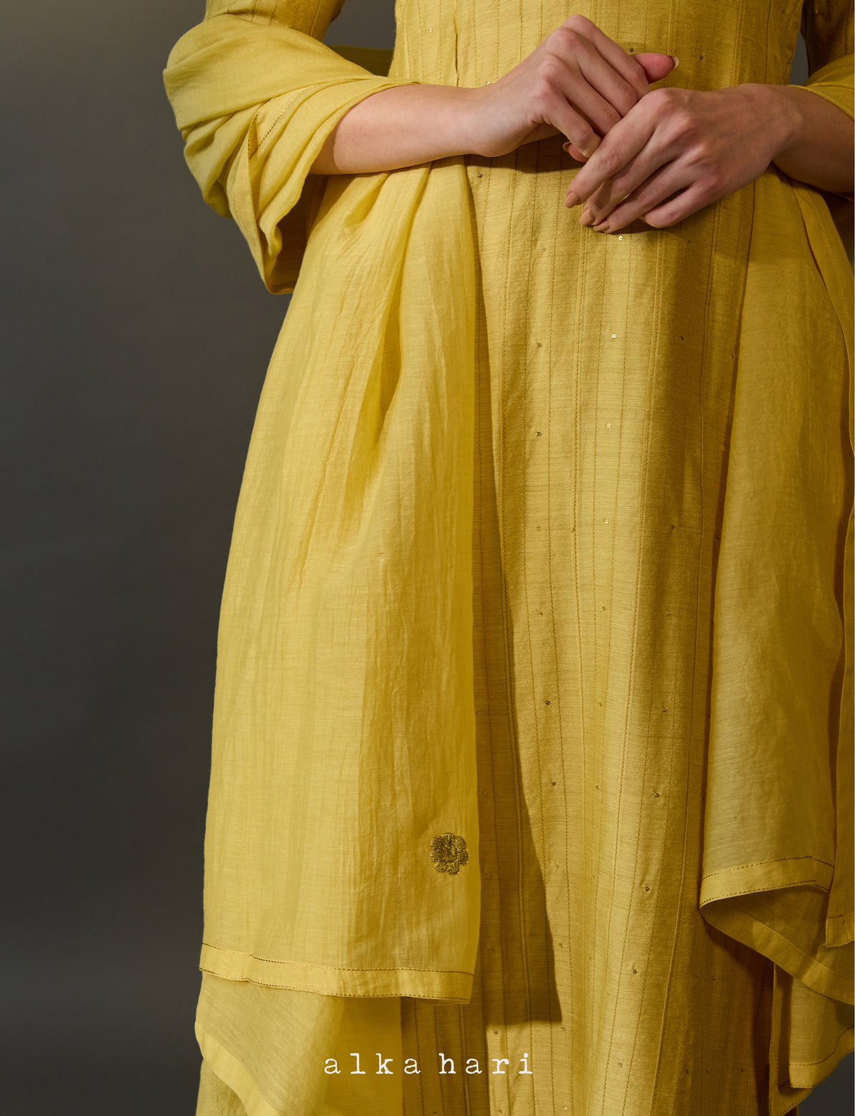 Yellow Kota Dupatta