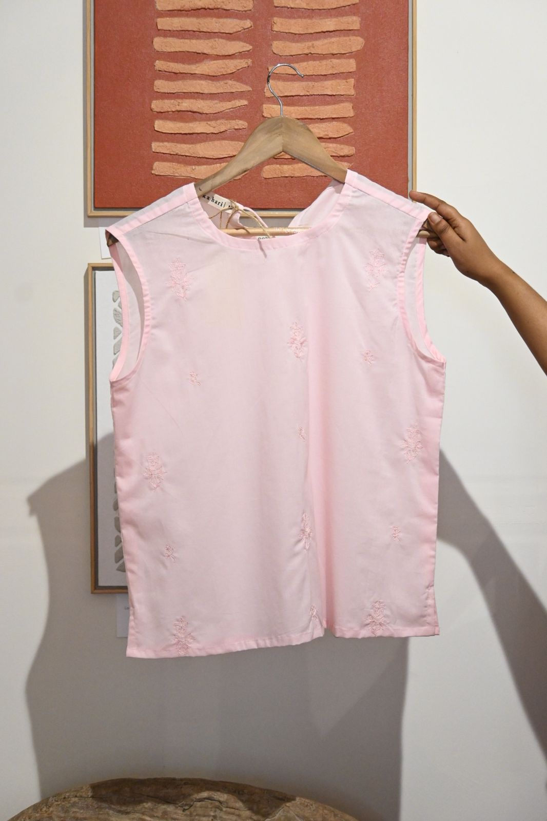Baby Pink Short Top