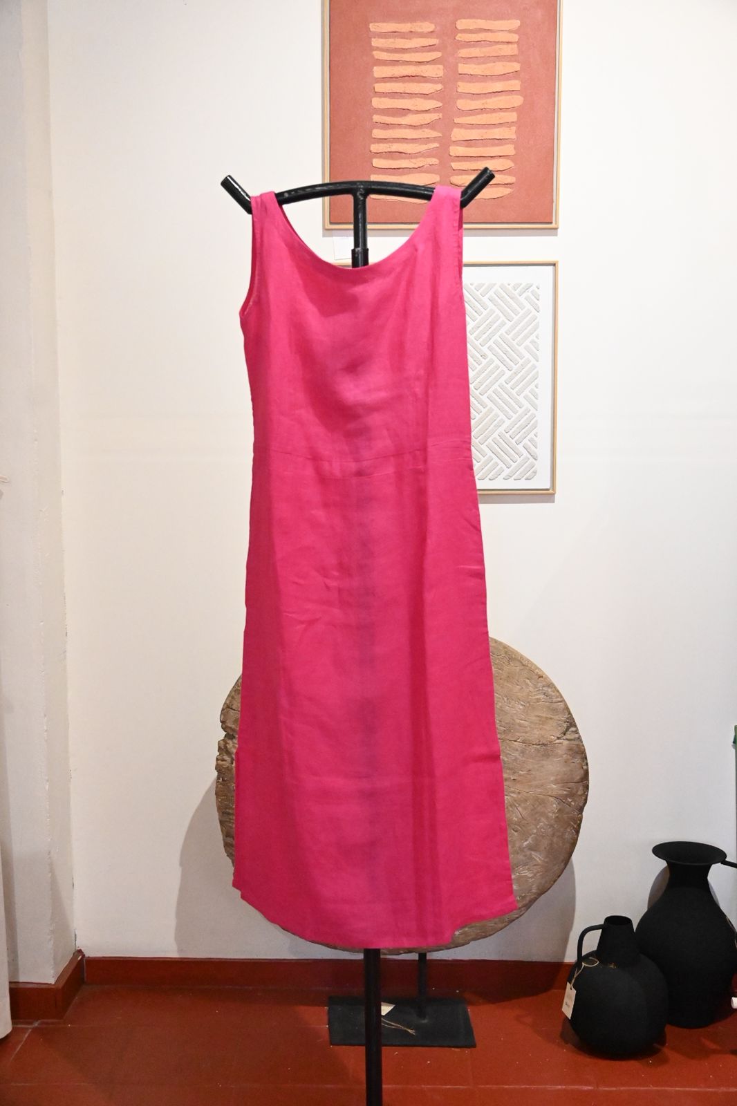 Pink Sleeveless Dress