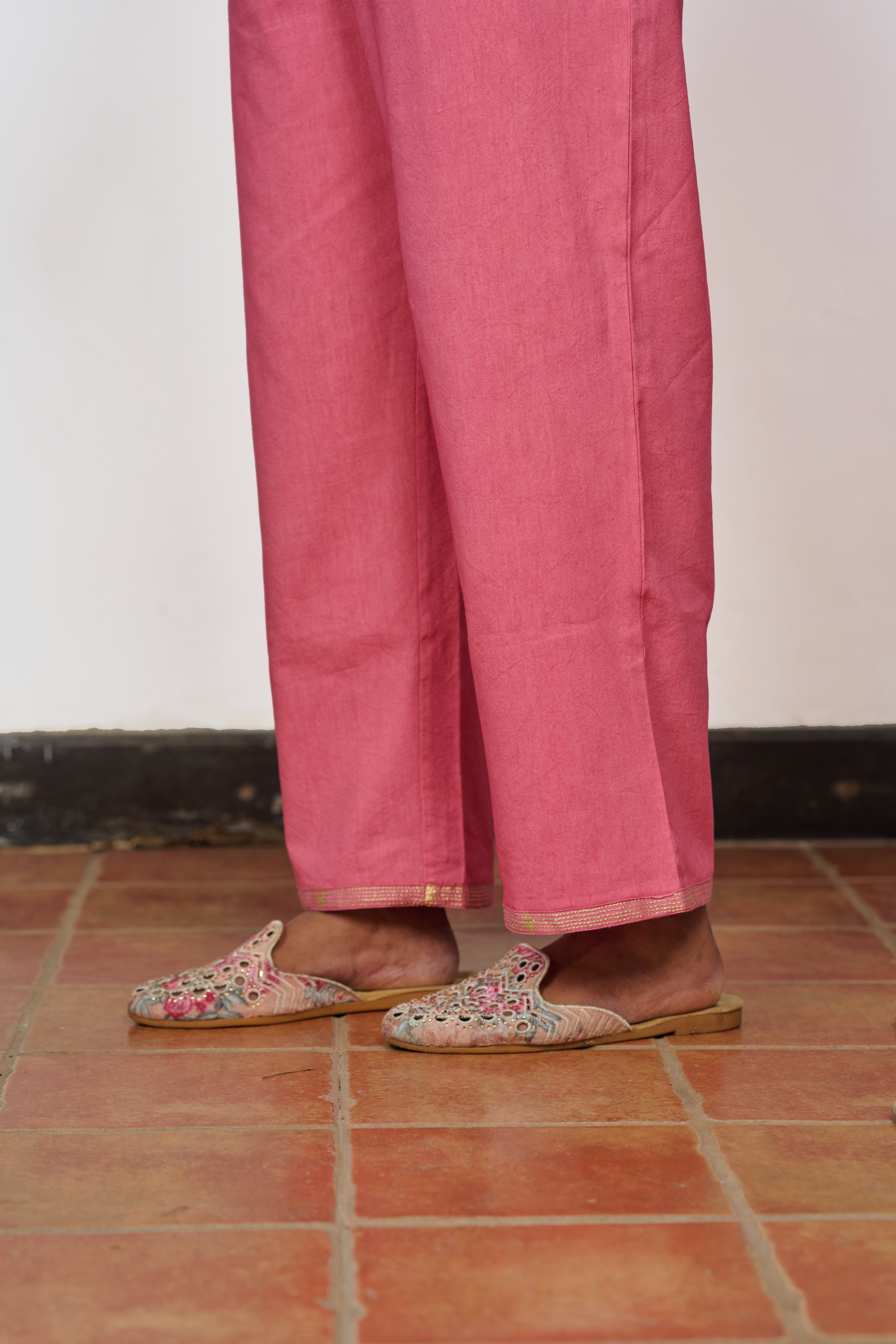 Pink Palazzo Pants