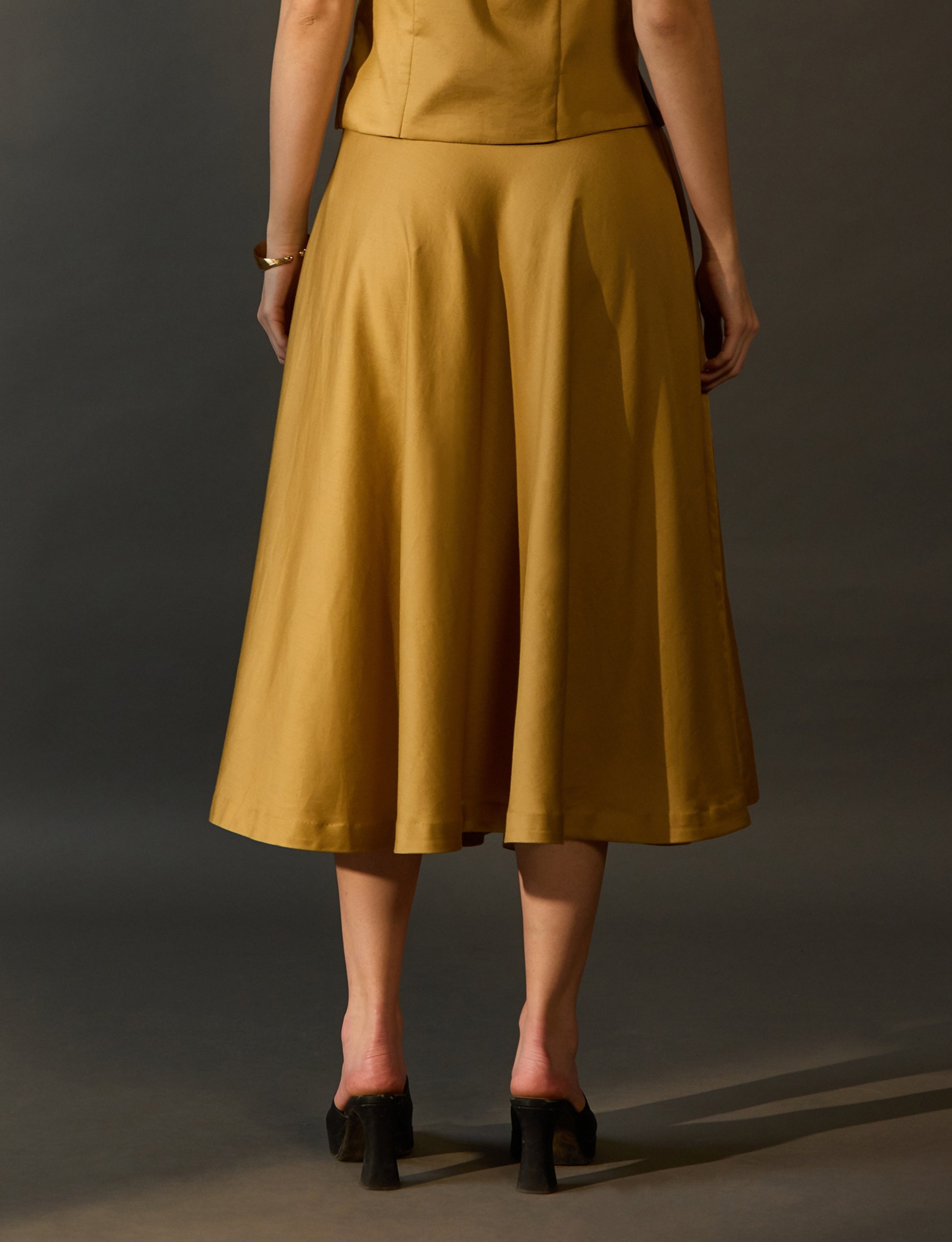 Tan Brown Skirt