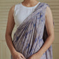 Tie dye mul cotton saree