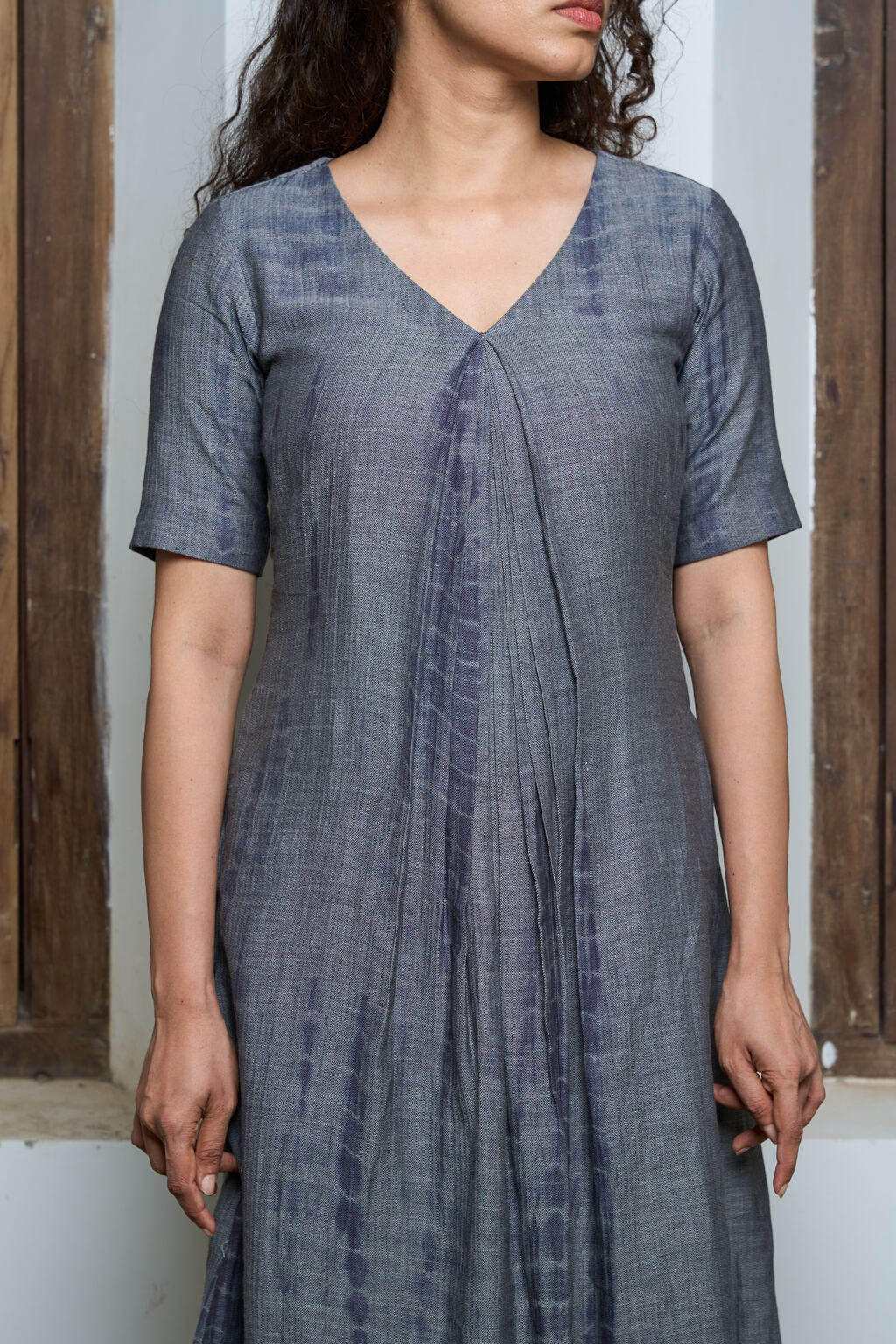 Tie and dye A line dress